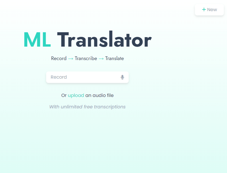 ML Translator